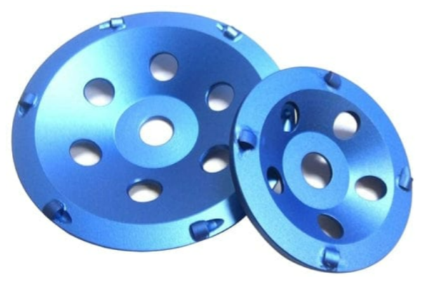 PCD 7" Diamond Grinding Cup Wheel (Threaded)