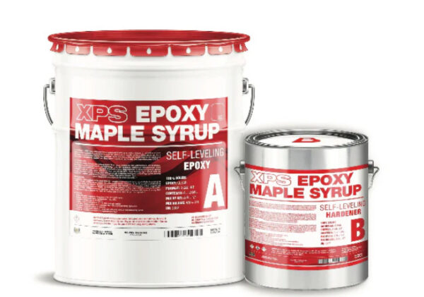 Clear Garage Floor Epoxy Kit - Maple Syrup 3 GAL. Kit